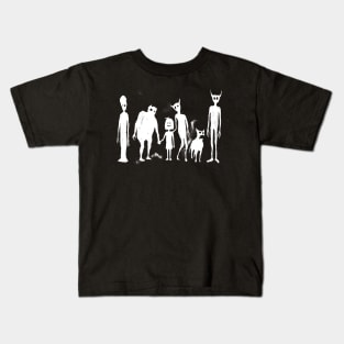 Happy family (inverted) Kids T-Shirt